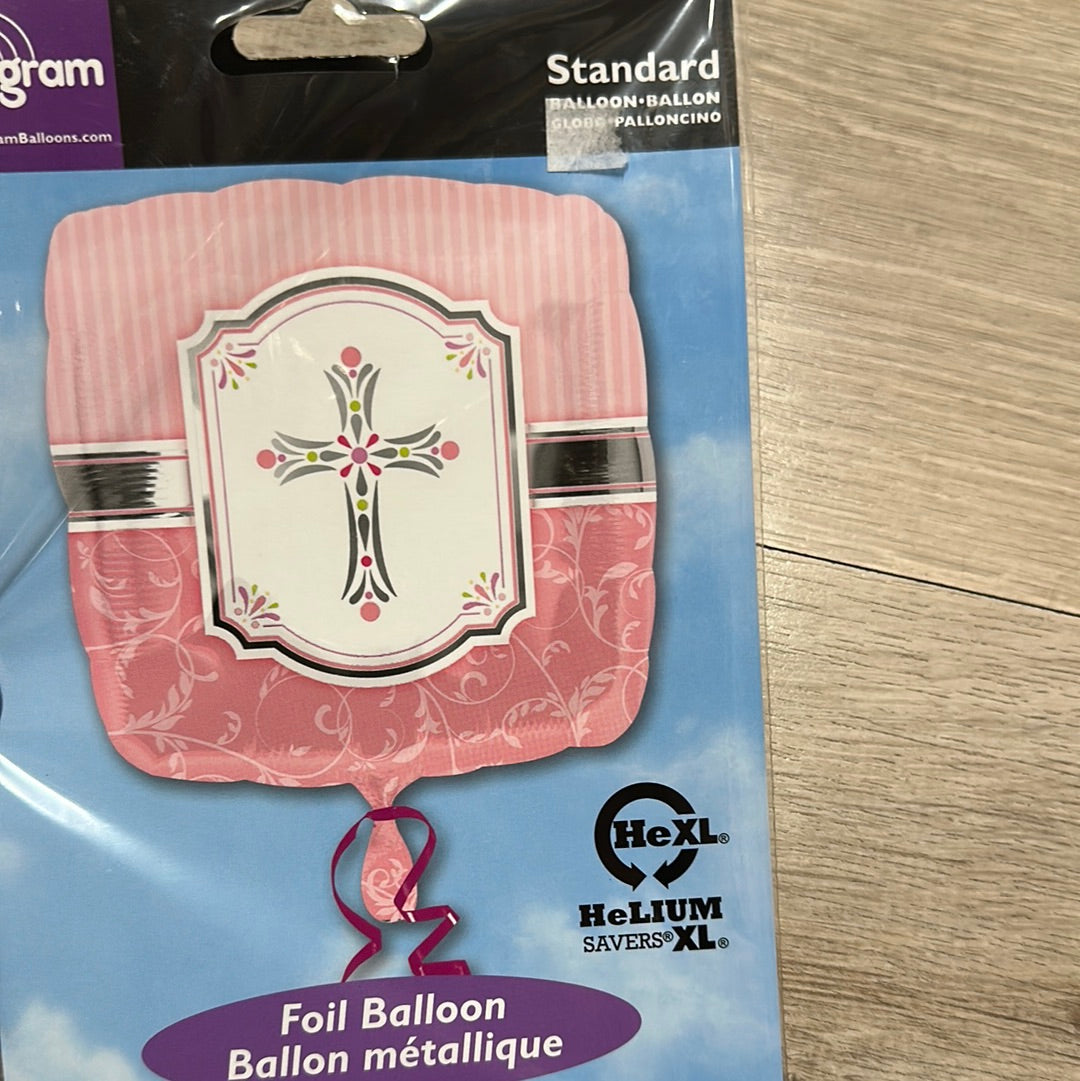 Pink Foil balloon 45cm NIS Traders