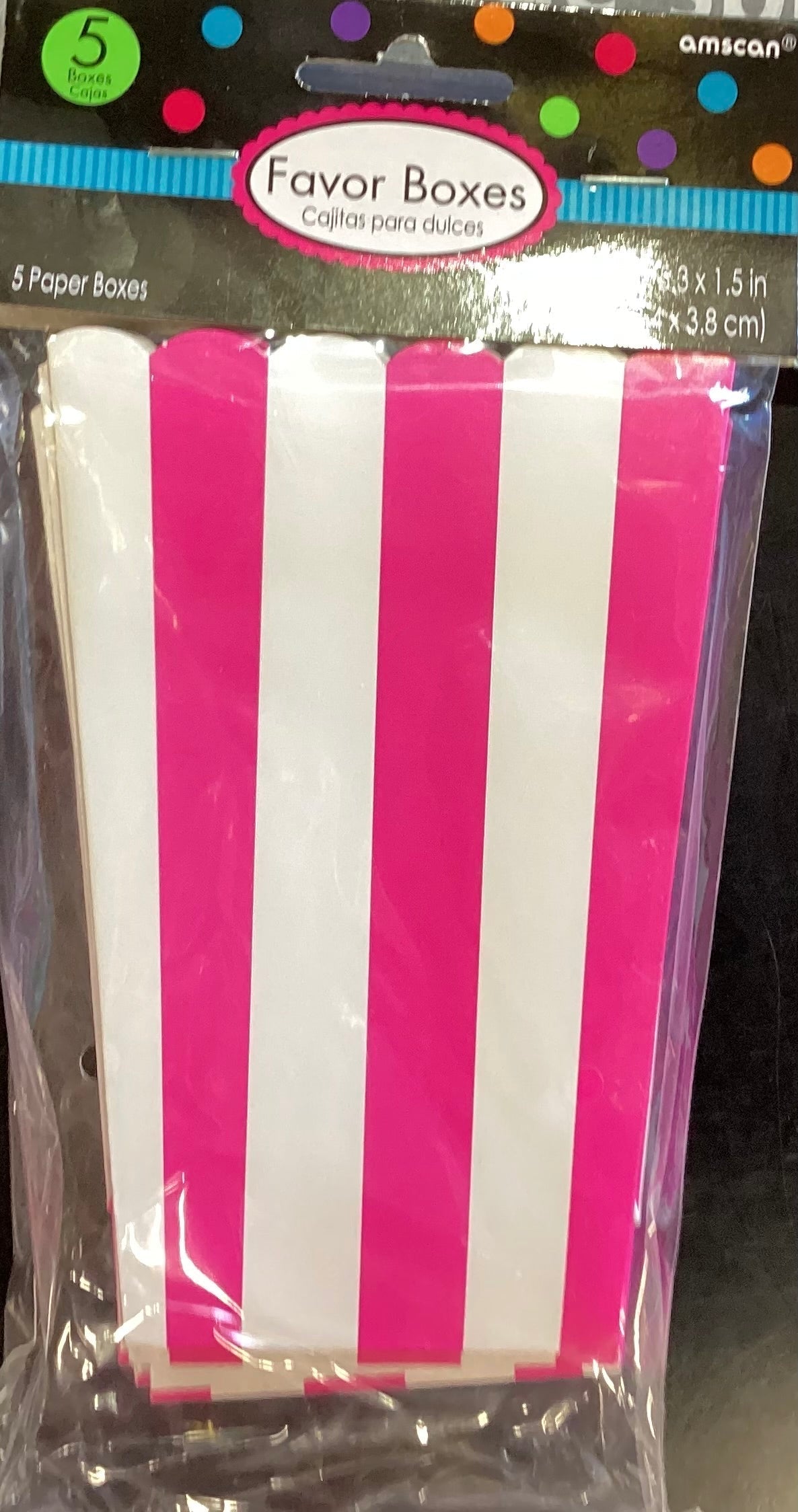 Popcorn Favor Boxes/ Gift box 5 NIS Traders