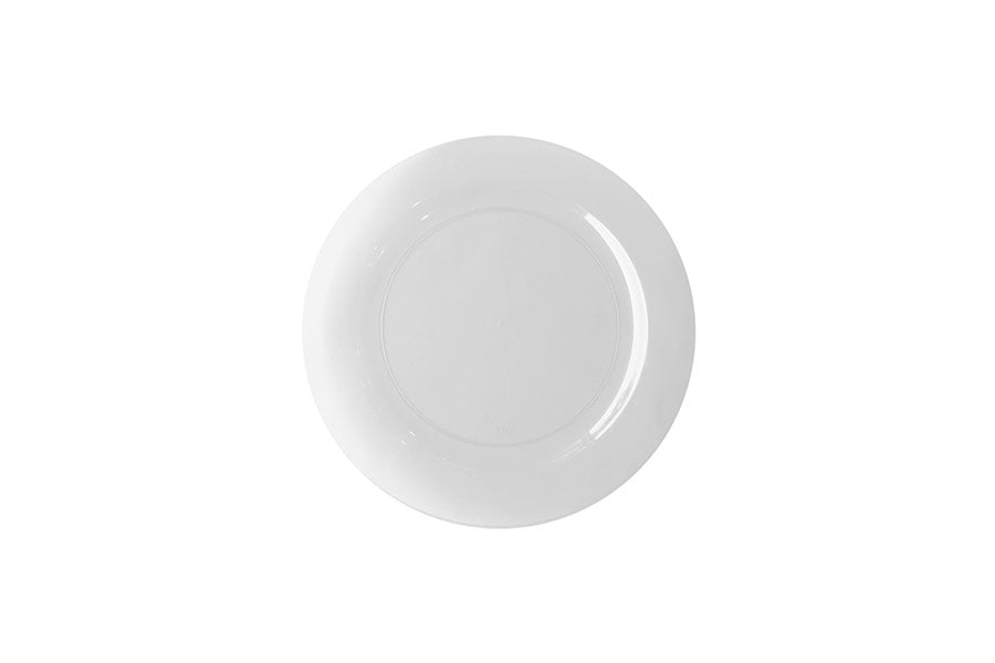 Reusable White Plate 23CM 12 Pack NIS Traders