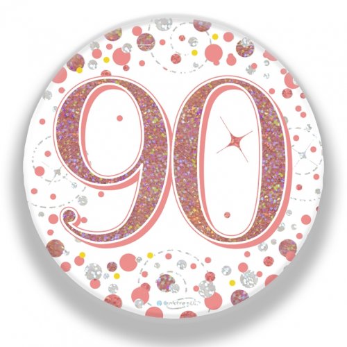 Rose Gold Badge #90 Sparkling Fizz 75mm NIS Traders