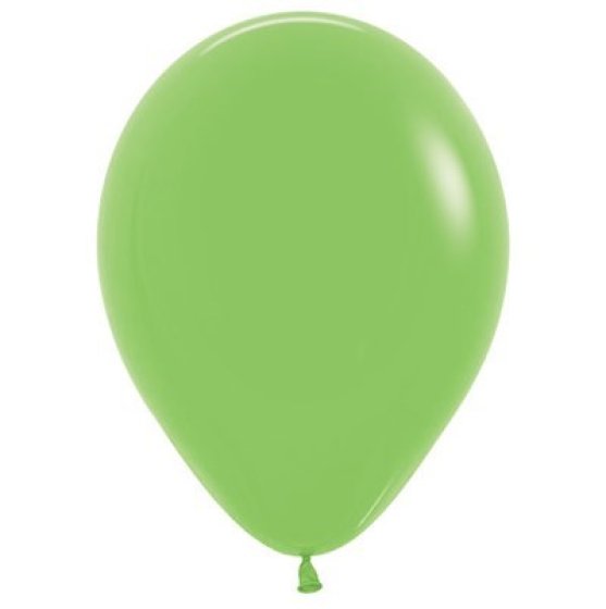 SEMPERTEX 30CM FASHION LIME GREEN LATEX BALLOONS 031, 100PK NIS Traders