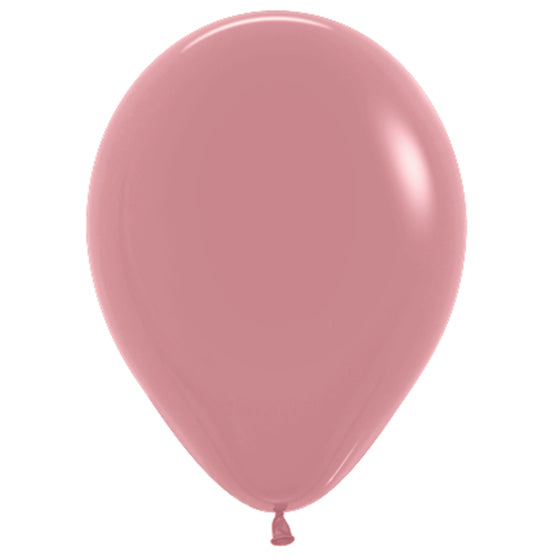 SEMPERTEX 30CM FASHION ROSEWOOD LATEX BALLOONS, 100pk NIS Traders