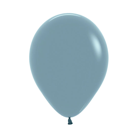 SEMPERTEX 30CM PASTEL DUSK BLUE LATEX BALLOONS, 25PK NIS Traders