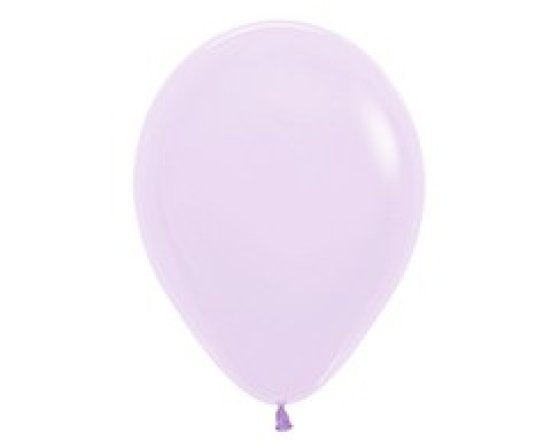 SEMPERTEX 30CM PASTEL MATTE LILAC LATEX BALLOONS, 25PK NIS Traders