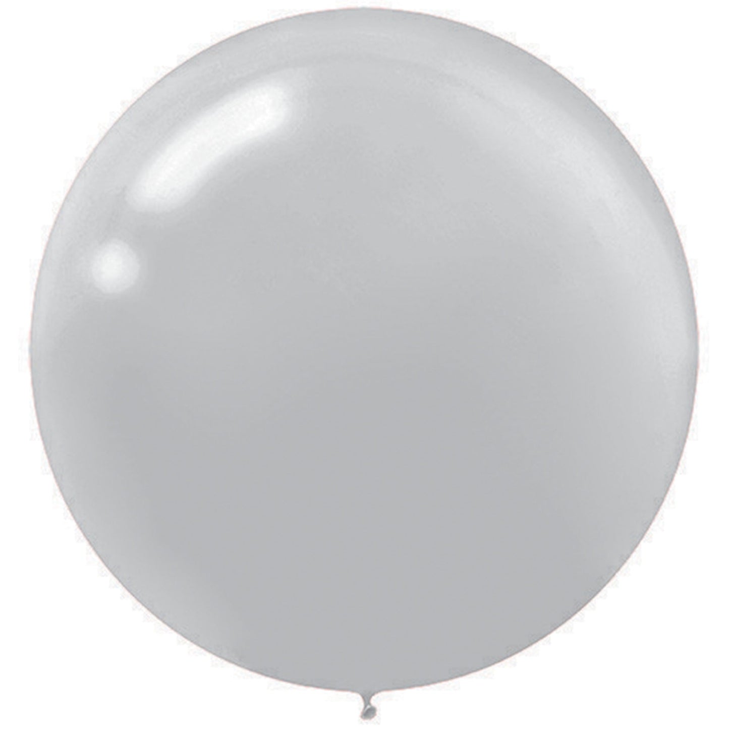 Silver Latex balloon 60CM Pack of 4 NIS Traders