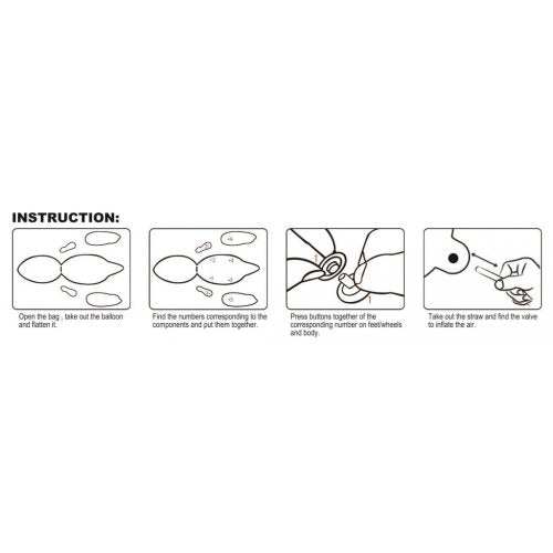 Standing Airz Elephant (59x60x27cm) Shape P1 NIS Traders