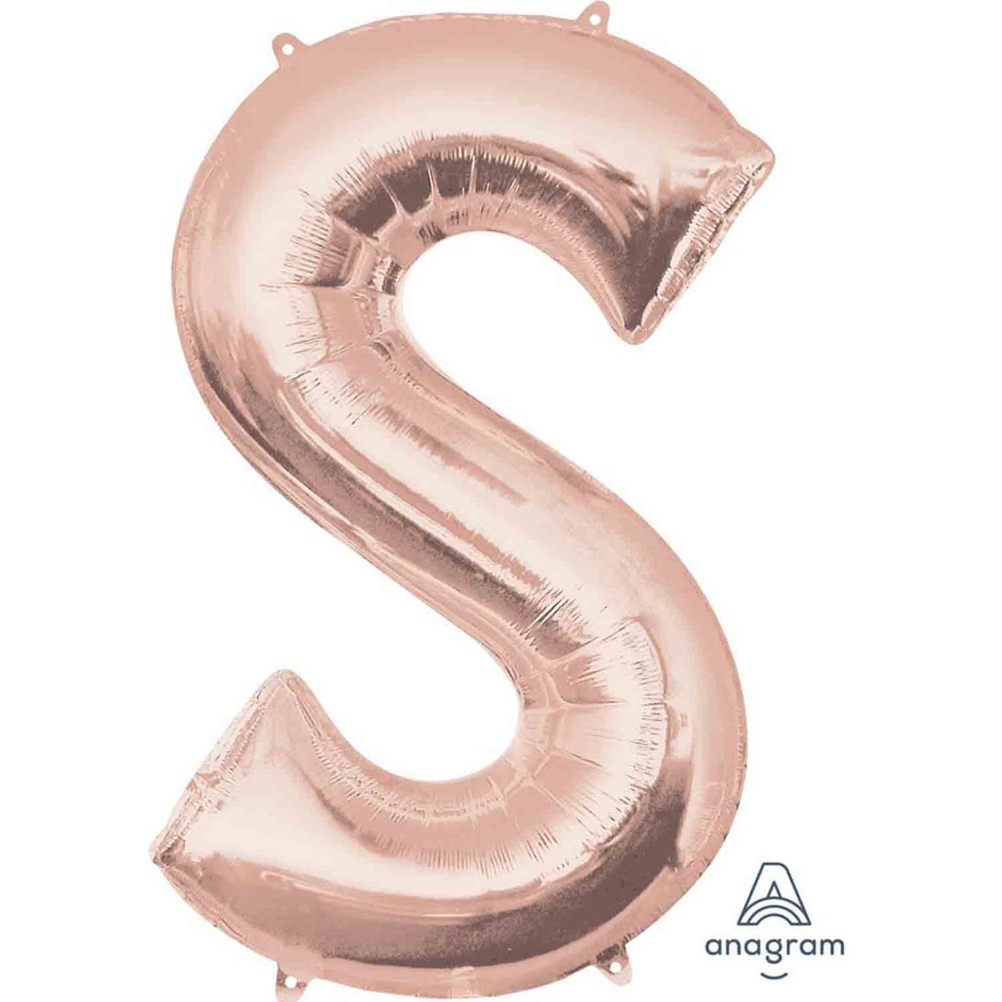 SuperShape Letter S Rose Gold. NIS Traders