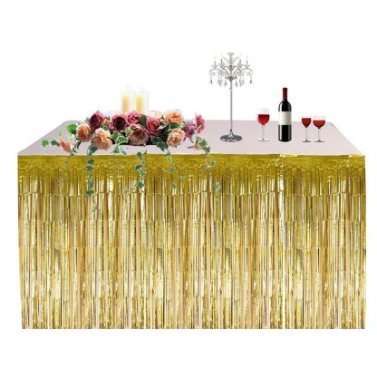 Table Skirt - Gold (1pc) 2.75mx75cm NIS Traders