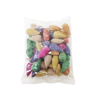 100 BACKFLOW INCENSE CONES NIS Packaging & Party Supply