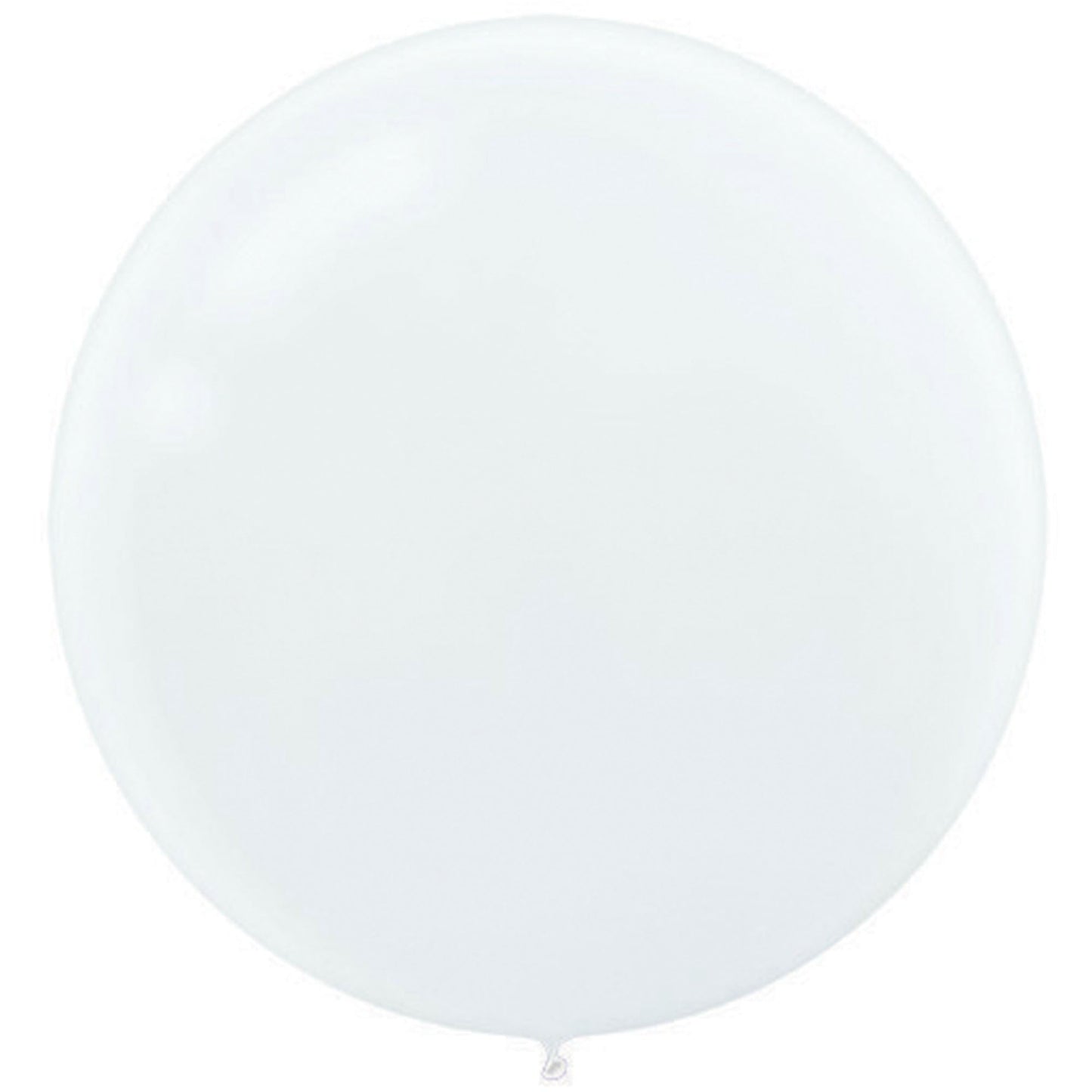 White Latex balloon 60cm Pack of 4