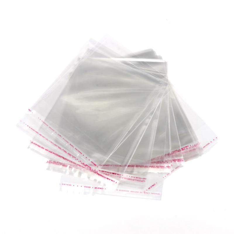 Premium Peel & Seal Cellophane Bags - 12cm x 16cm 72pk