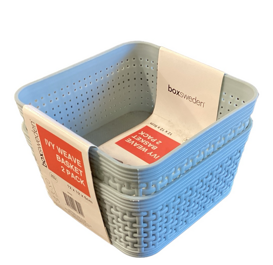 IVY Weave Basket 2pk