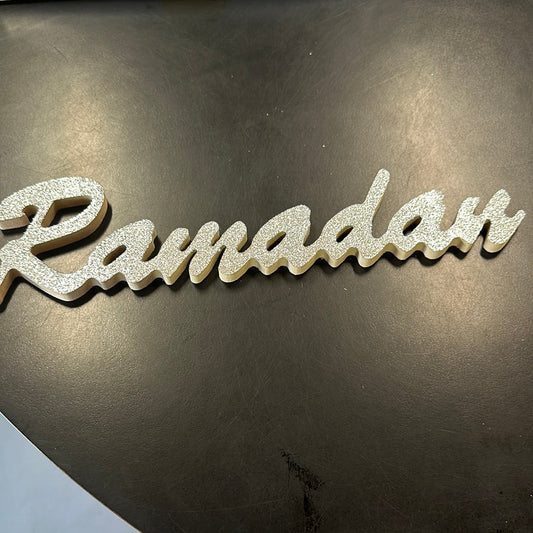Ramadan sign sliver