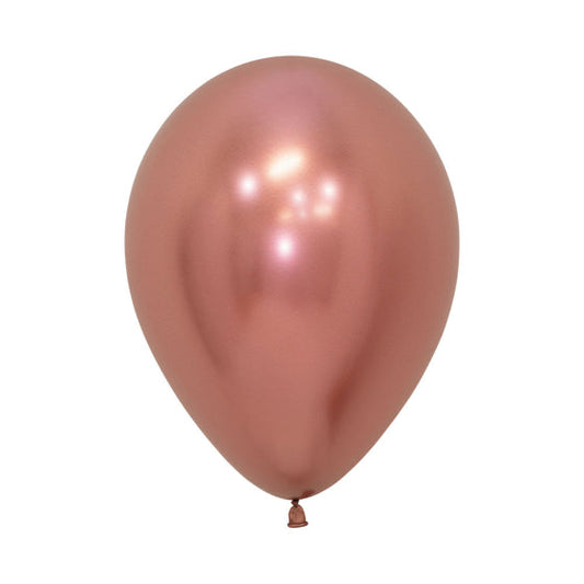 Reflex Rose Gold Balloon 30cm/12" 12PK Sempertex