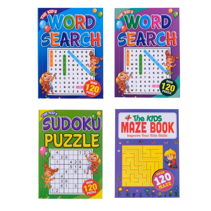 Book Kids Puzzle Book 145mm x 105mm