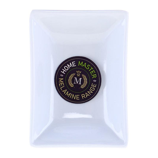 Melamine Sauce Dish Rectangular 8.5cm x 6cm x 2.5cm - White