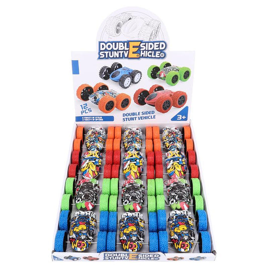 Friction Stunt Car - 4 Assorted Colours 1pc