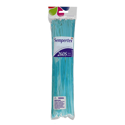 260T Fashion Blue Modelling Latex Balloons, 50PK NIS Packaging & Party Supply