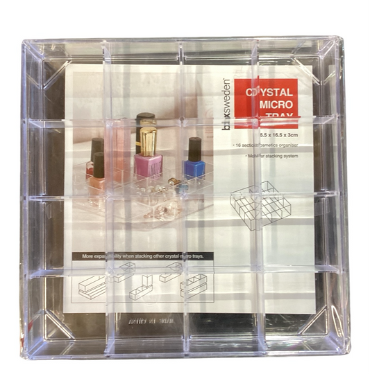 CRYSTO MICRO TRAY 16.5×16.5×3cm