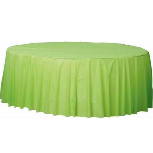 Plastic Round Tablecover-Kiwi 2.5m