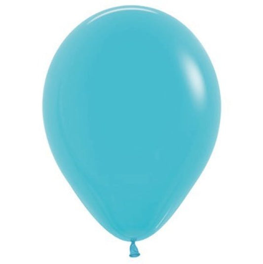 Sempertex 12cm Fashion Caribbean Blue Latex Balloons, 50PK