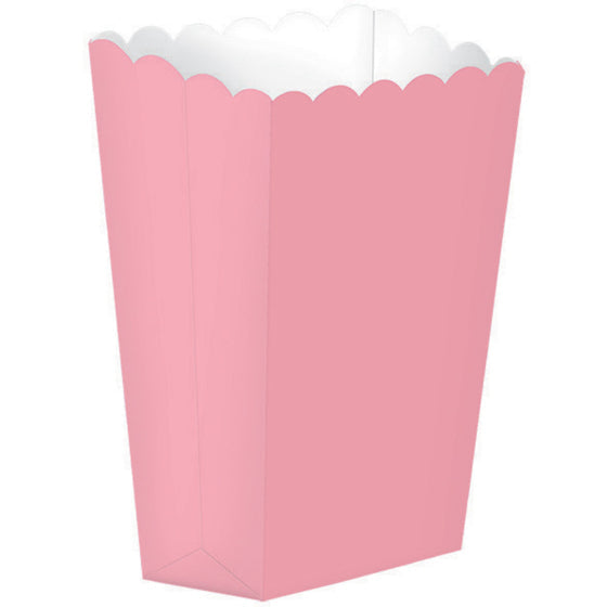 TREAT BOXES SMALL NEW PINK 5pcs