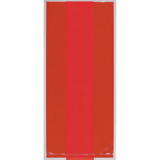 CELLO PARTY BAGS SMALL - APPLE RED 25PK