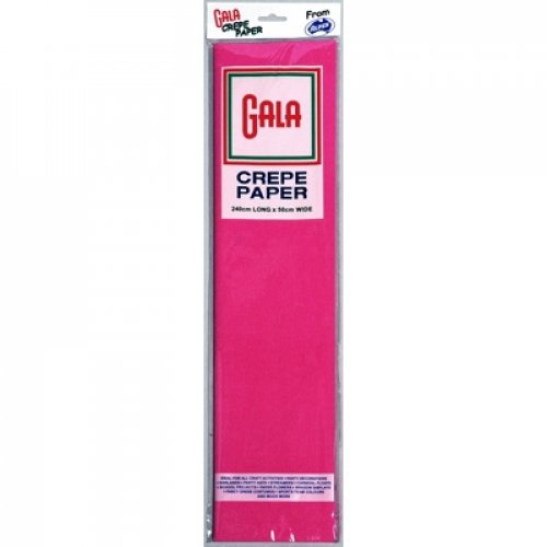 Cerise Gala Crepe Paper P1