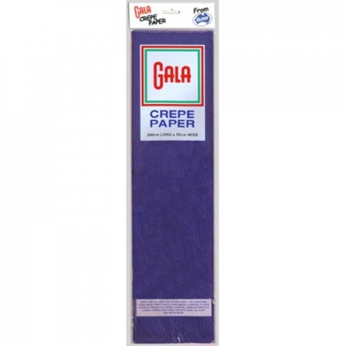 National Blue Gala Crepe Paper P1