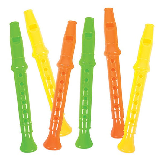 SMALL CLARINET Kids Party Favour 6pcs