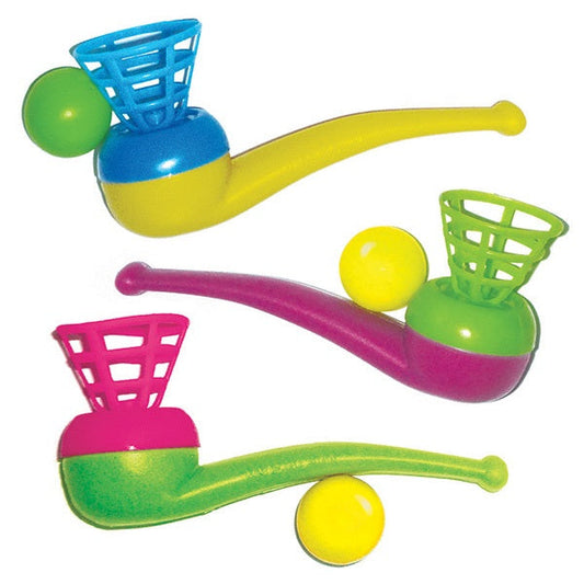 PIPE BLOWING BALLS Party Favour 3pcs