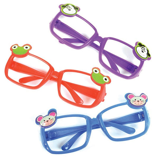 Party Favour ANIMAL GLASSES 3PCS