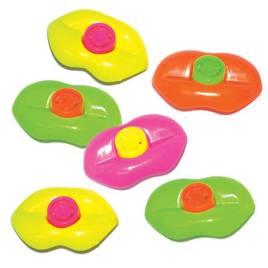 MOUTH WHISTLE Kids party Favour 6pk