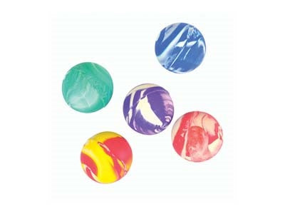 Kids Party Favour BOUNCE BALL MARBLE 5PCS