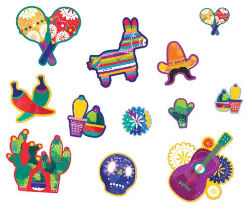 WALL Decoration SHAPECUT 20pk FIESTA