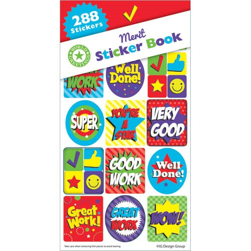 Merit Sticker book 288 PK