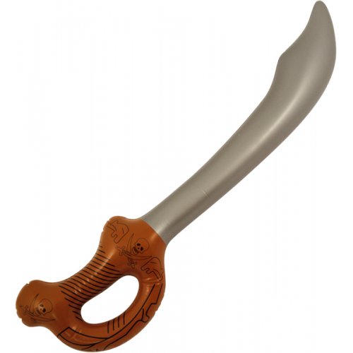 Inflatable Pirate Sword Brown 60cm P1