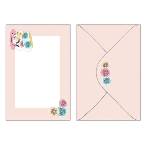 ENVELOPE SML 10PK TEA PARTY