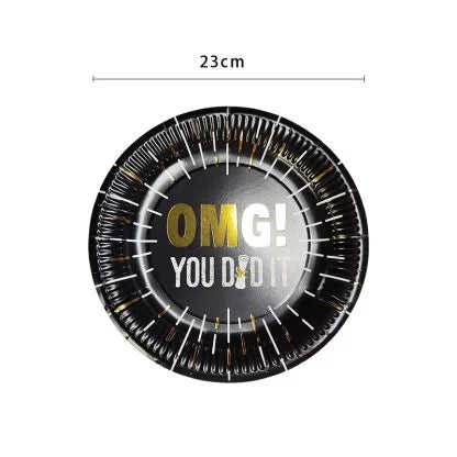 You Did It Paper Plates 8pk