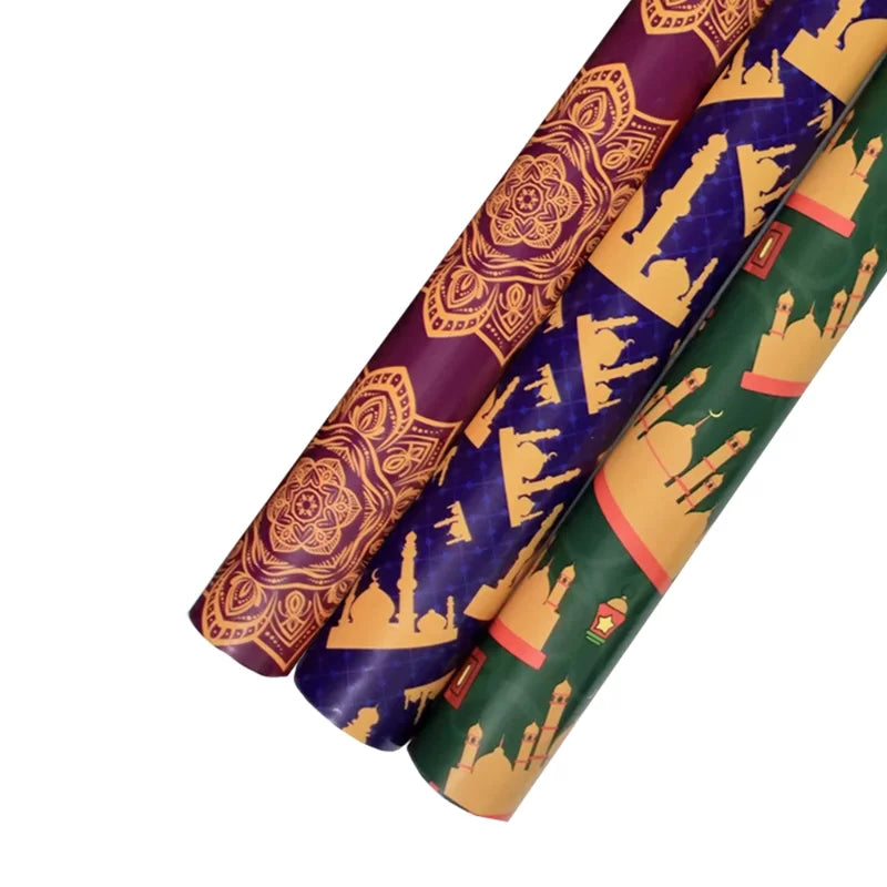 Eid Mubarak Gift Wrapping Paper 70*30cm 1pc