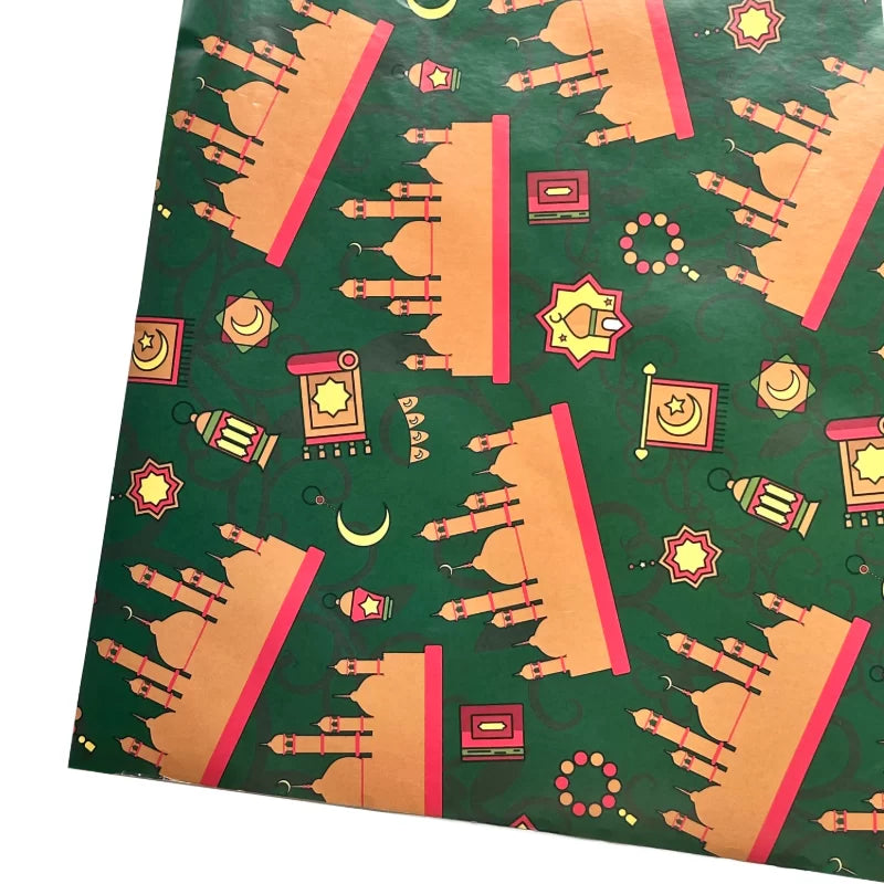 Eid Mubarak Gift Wrapping Paper 70*30cm 1pc