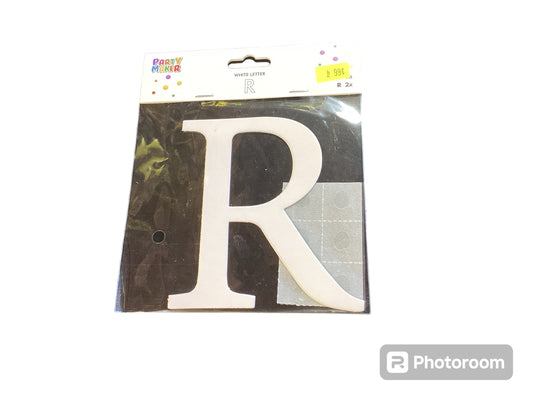 Letter R 2 pcs