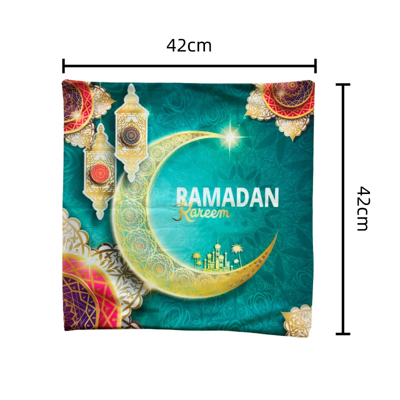 Ramadan Kareem Cushion Cover 42*42cm 1pc