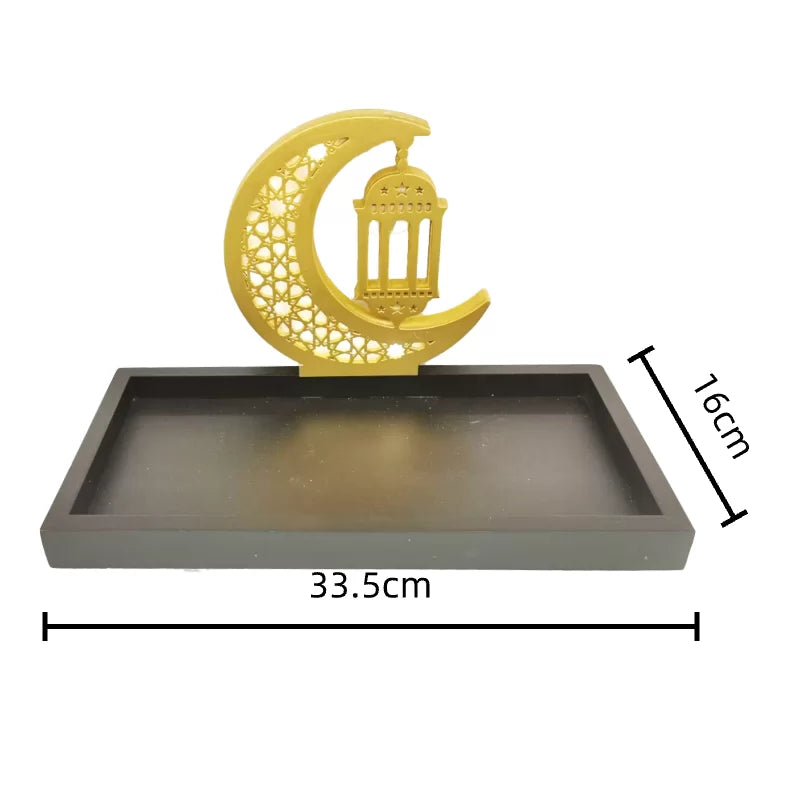 Moon LED Serving Tray 33.5*16cm 1pc