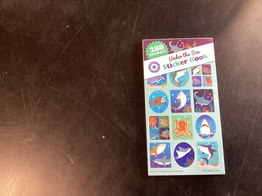 Under the sea sticker box