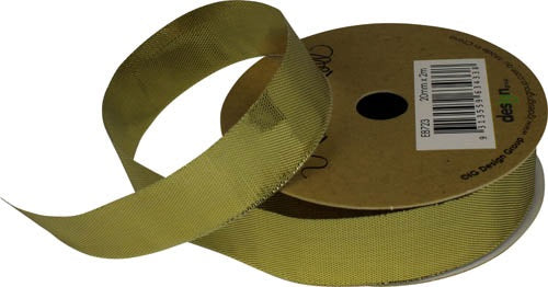 Ribbon Roll 20MMX2M Metallic GOLD 1pc