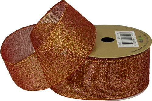Ribbon Roll 38MMX2M Metallic RED 1pc