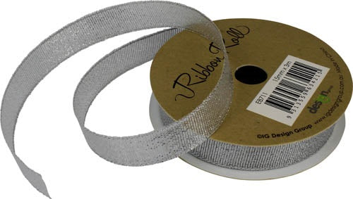 Ribbon Roll 15MMX3M Metallic SILVER 1pc