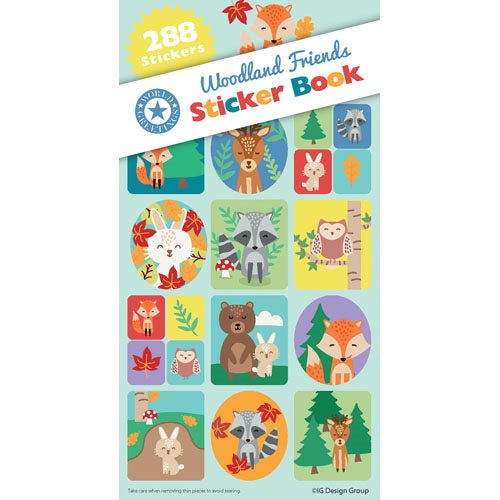 Sticker Book 288 WOODLAND Friends