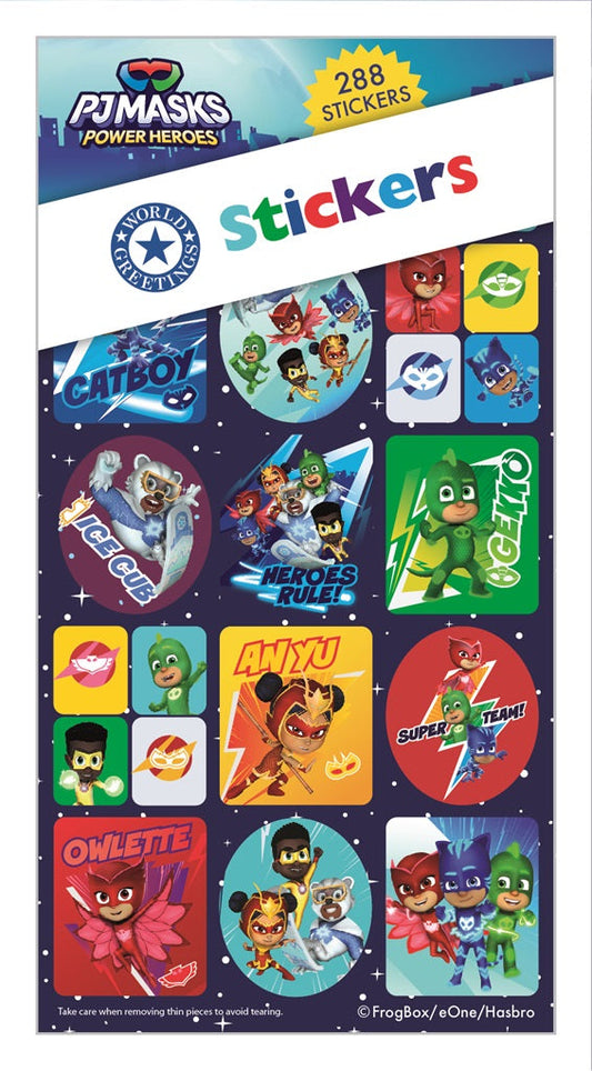 PJ Mask Party Sticker book 288 pcs